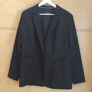 Banana Republic Women's Long And Lean Black Blazer